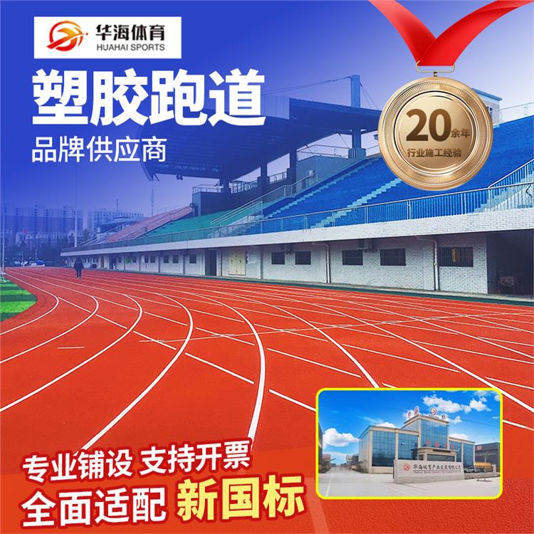 阜新市半预制塑胶跑道预制跑道卷材 - 方案